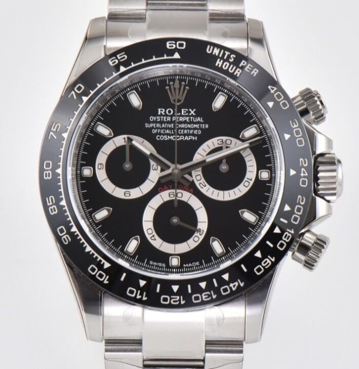 Clean Factory Rolex Replicas Cosmograph Daytona M116500LN-0002 Black Dial Series Watch