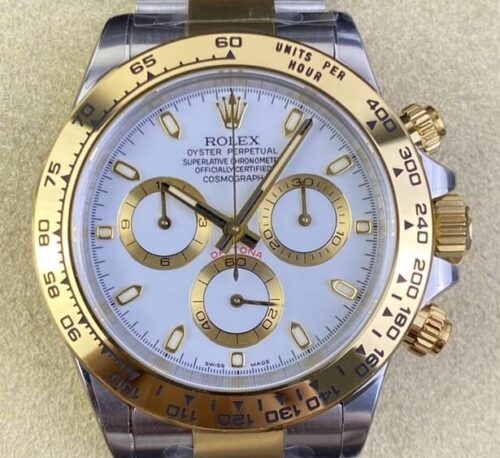 Clean Factory Rolex Daytona Replica Cosmograph  M116503-0001 White Panda Dial