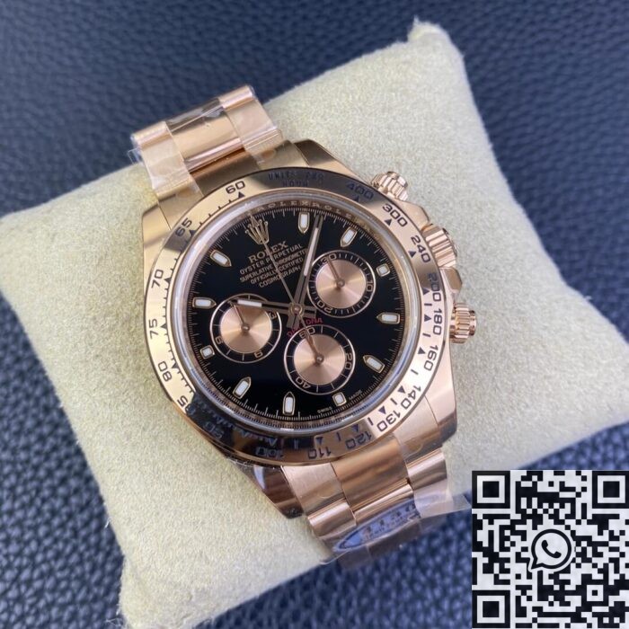 Clean Factory Good Fake Rolexes Cosmograph Daytona M116505-0008 Rose Gold