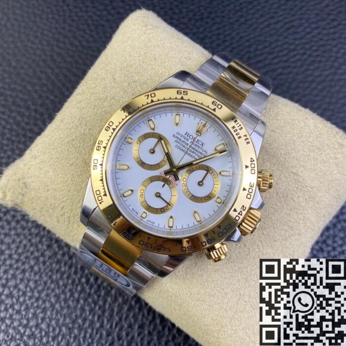 Clean Factory Rolex Daytona Replica Cosmograph  M116503-0001 White Panda Dial