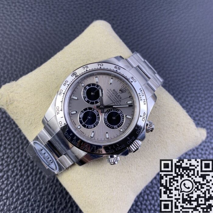 Clean Factory Best Rolex Cosmograph Daytona M116509-0072 Platinum Gray Dial Watch Review