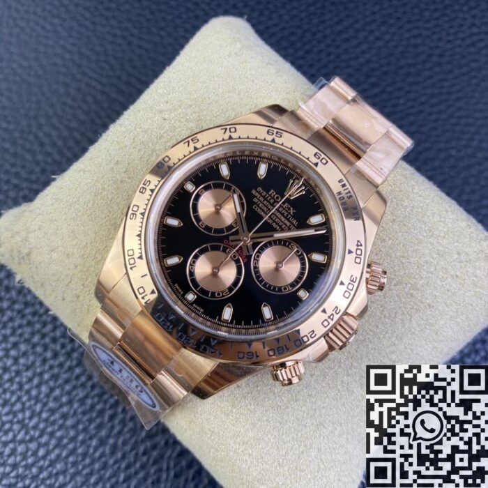 Clean Factory Good Fake Rolexes Cosmograph Daytona M116505-0008 Rose Gold