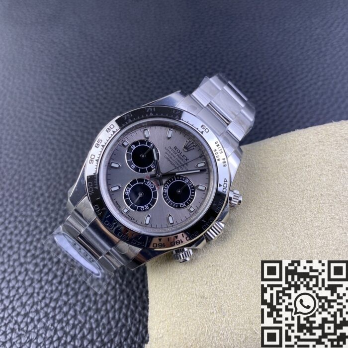 Clean Factory Best Rolex Cosmograph Daytona M116509-0072 Platinum Gray Dial Watch Review