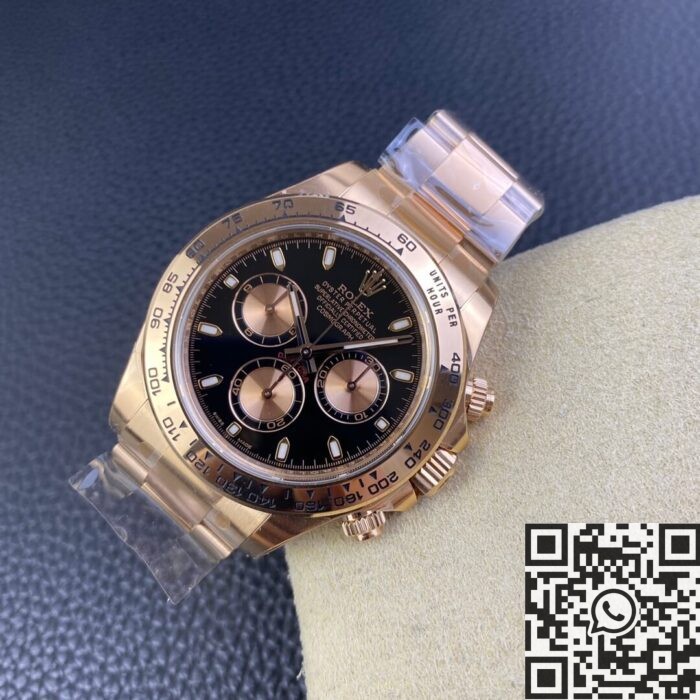 Clean Factory Good Fake Rolexes Cosmograph Daytona M116505-0008 Rose Gold