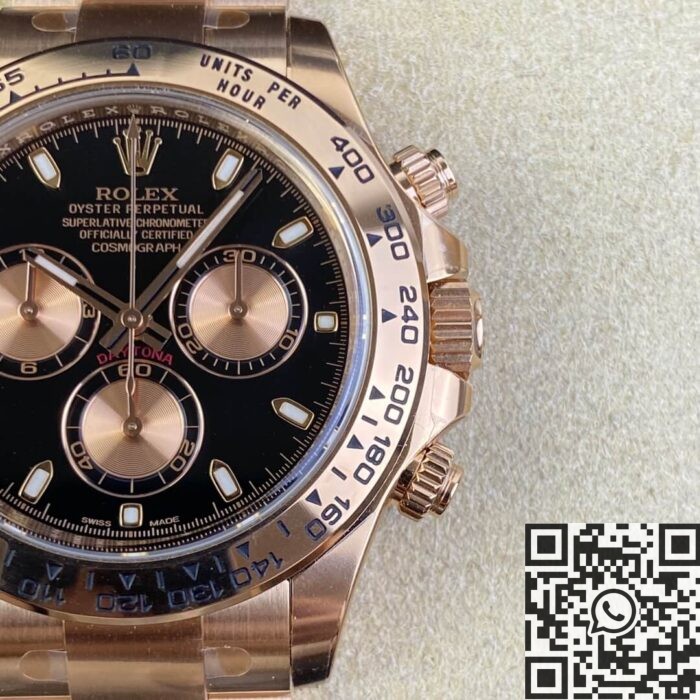 Clean Factory Good Fake Rolexes Cosmograph Daytona M116505-0008 Rose Gold