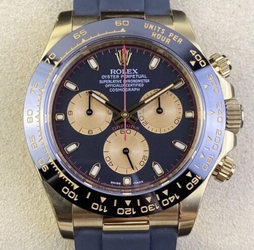 Clean Factory Replica Rolex Daytona Watches Cosmograph  M116518LN-0047 Gold Watches