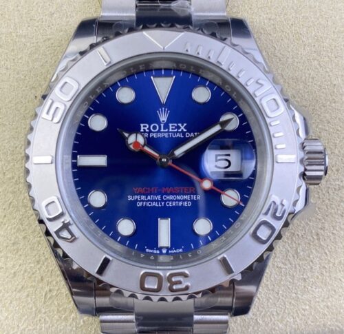 Clean Factory Rolex Yacht Master M126622-0002 Blue Dial Size 40mm