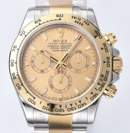 Clean Factory Rolex Cosmograph Daytona M116503-0003 Gold Dial