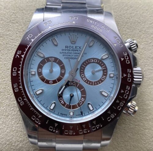 Clean Factory Rolex Cosmograph Daytona M116506-0001 Light Blue Dial