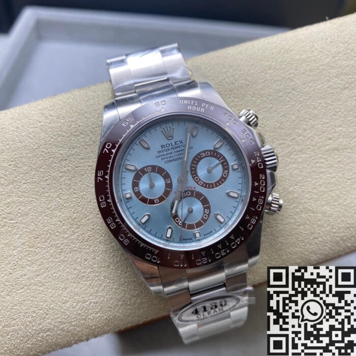 Clean Factory Rolex Cosmograph Daytona M116506-0001 Light Blue Dial