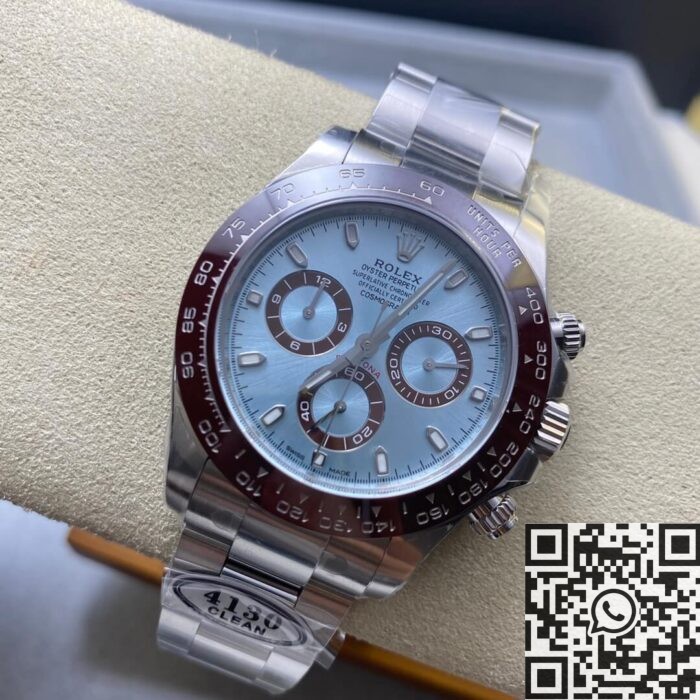 Clean Factory Rolex Cosmograph Daytona M116506-0001 Light Blue Dial