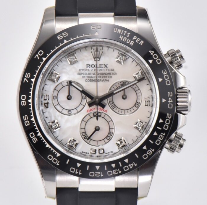 Clean Factory Rolex Cosmograph Daytona M116519LN-0026 Mother Of Pearl Dial