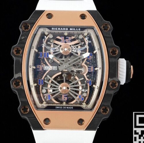 Tourbillon White Strap RM Factory Richard Mille RM21-01