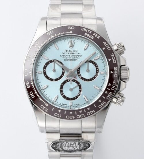 Clean Factory Rolex Cosmograph Daytona Replicas M126506-0002 Ice Blue Panda Dial: Precision and Luxury at Its Finest